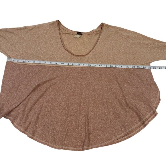 Free People‎ We the Free Cloud Nine Two Tone Long Sleeve Blouse Size XS - Picture 6 of 7